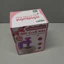 windpaint Fabric Flower Bouquets Toys, Christmas Gifts DIY Craft Kits Toys for Kids, Arts & Crafts for Girls 3 4 5 6 7 8 9 10 Years Old Toddler, Educational Learning Preschool Birthday Gifts(Purple)