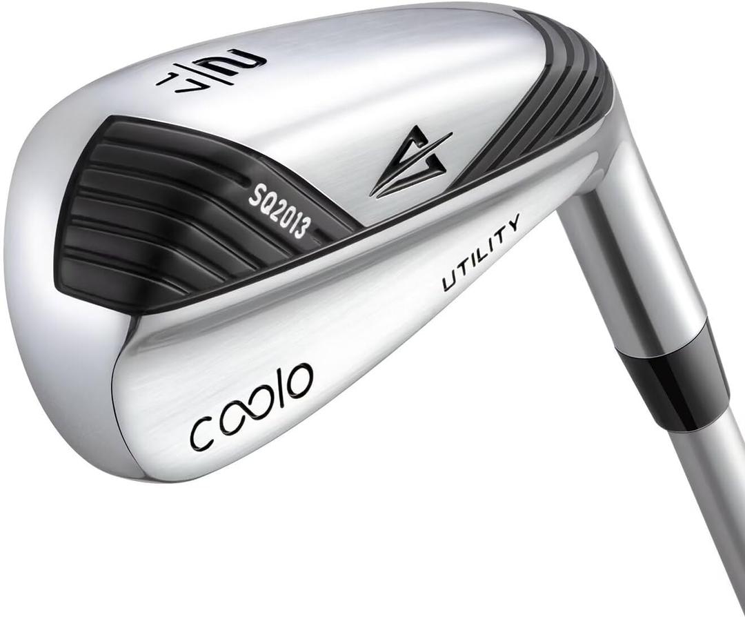COOLO Golf Driving Iron for Average Golfers, Individual 1/2/3/4 Utility Iron, Men Right&Left Handed.
