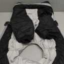 AOFITEE Large Dog Coat Warm Dog Jacket for Winter, Dogs Winter Coat with Harness Built in, Reflective Turtleneck Dogs Puffer Jacket Snowsuit, Full Body Fleece Coats for Small Medium Large Pet, XL (Black)