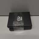 2 x Wallet for Men Minimalist Pop Up Credit Card Case Holder 1-7 Cards, Smart Slim Wallet with Money Clip ID Window RFID Blocking Bifold Compact(Airtag Not Included) Wallets Gifts for Men (Brown)