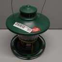 More Birds Large Lantern Bird Feeder, Wild Bird Feeder, 5 Feeding Ports, 3.8-Pound Seed Capacity, Green