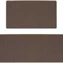 Kitchen Mats Anti Fatigue, PVC Kitchen Rugs, Stain-Resistant Kitchen Runner Washable Standing Mat for Kitchen, Floor Home, Office, Sink, Laundry