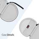 XANAD EVA Hard Case for Junior Junior 320BT / JBL JR300BT / Jr310BT or Sony MDR-ZX110 / MDRZX110NC / MDR-ZX310AP On-Ear Headphones (Gray)