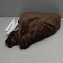 H.VERSAILTEX Velvet Recliner Chair Covers 1-Piece for Reclining Chair, Recliner Cover Feature Thick Luxury and Soft Fabric with Elastic Bottom, Anti-Slip Foams Attached (Brown,X-Large)