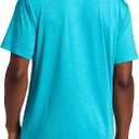 Head Men's Score Hypertek T-Shirt, Standard Fit, Lightweight and Breathable, Hypertek Moisture-Wicking Technology (Blue, M)