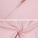 Tanming Women's Full Zip Seamless Workout Jacket Running Yoga Slim Fit Track Jacket (Pink)
