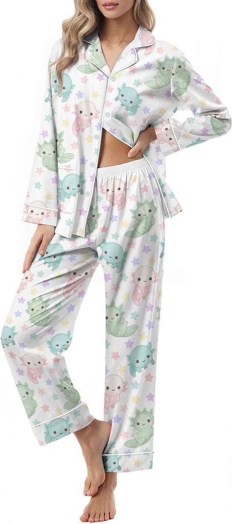 Unisex Ultra Soft Pajama Set, Valentines Pajamas, Soft Warm Matching Sleepwear Gift for Women Men (L)