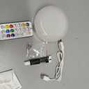 Magastar IP68 Rechargeable Shower Lights with Remote, 4400mAh Long Battery Life,400 LM,3CCT White & 16 RGB Colors,3 Timers,Waterproof Inside Shower Lamp or Bathroom, Bedroom, Party Mood Lighting