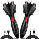 2 Pcs Automatic Hair Braider Electric Machine DIY Styling Hair Braiding Twister Tools French Dreadlock Machine for Women Tangling(USB Model)