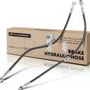 A-Premium Front Driver and Passenger Brake Hydraulic Hose Compatible with Select Hyundai Models - Santa Fe/Santa Fe Sport 2013-2018, Santa Fe XL 2019 - Replace# 587322W000(Pack of 2)
