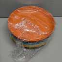 10 inch Deep Dinner Plates Set of 8 Wheat Straw Plates, Unbreakable Dinner Dishes Alternative for Plastic Microwave and Dishwasher Safe for Kitchen with 4 Colors Classic Bright