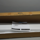 Marsmiles Wood Floating Shelves for Wall Set of 2, 48 Inch Wide Rustic Wooden Floating Shelves, Invisible Wall Mounted Display for Living Room Bedroom Kitchen Bathroom Office, Carbonized Black