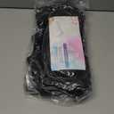 Bath Pillow RUVINCE Ergonomic Luxury Bathtub Pillow with Head,Neck, Shoulder and Back Support, 4D Bath Pillows for tub with 6 Powerful Suction Cups, Fits All Bathtub, Spa Tub, Hot Jacuzzi (Black)