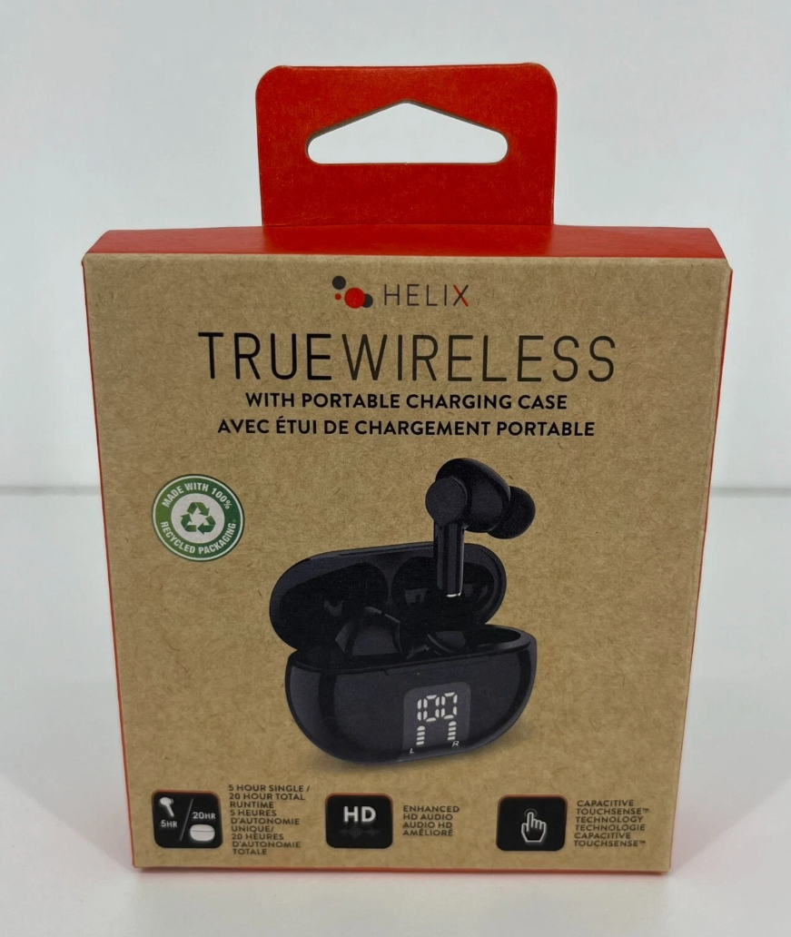 Helix TW Buds Digital Read Black