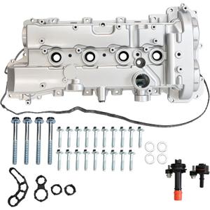 MITZONE Aluminum Valve Cover Compatible with Chevy Colorado Blazer Impala Malibu Cadillac ATS 2013-2022 Buick Envision Lacrosse 2017-2020 GMC Acadia Canyon 2015-2022 2.5L L4 12686424