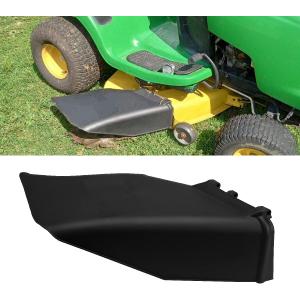 ECOTRIC Discharge Chute Kit Compatible with John Deere 42" or 48" D Series EZtrak & x300 Models Deck Deflector Shield Chute Cover Replace for GX25075 GY20647 M155988 AM126397