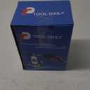 Tool Daily Short Pressure Washer Gun with Foam Cannon, 1/4 Inch Quick Connector, with 5 Pressure Washer Nozzle Tips, 1 Liter