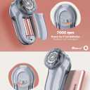 Bymore Fabric Shaver, Lint Remover, Lint Shaver Defuzzer Sweater Shaver for Clothes and Furniture AC Adapter or Battery Operated Pill Fuzz Remover (5.75*2.60*2.64in, Gray)