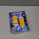 CPPSLEE Upgraded LED Flame Light Bulbs, 4 Modes Flickering Light Bulbs, E26 Base Fire Flame Bulb for Christmas Decorations Outdoor, Halloween Lights Patio Indoor Home Decor (Yellow, 2 Pack)