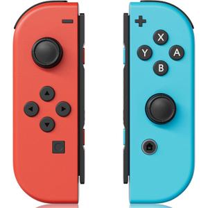 Cailrr Controller for Switch, Replacement Wireless Controllers with Dual Vibration, Wake-up, Motion Control