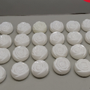 Aignis 24pcs Flameless LED Floating Candles, White Rose Plastic Tealight Battery Operated, 120+ Hours Glow Time, Cozy Light for Romantic Pool/Bathtub/Hot Bath/Wedding Centerpiece Decor(D2.83*H1.42)