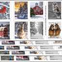 Winter Stamps 5pc