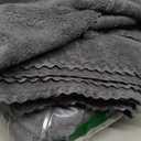 MOONQUEEN Ultra Soft Premium Washcloths Set - 12 x 12 inches - 24 Pack - Quick Drying - Highly Absorbent Coral Velvet Bathroom Wash Clothes - Use as Bath, Spa, Facial, Fingertip Towel (Grey)