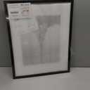 Upsimples 16x20 Picture Frame, Display Pictures 11x14 with Mat or 16 x 20 Without, Wall Hanging Poster Frame, Black, 1 Pack