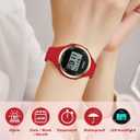 L LAVAREDO Watches for Women 3ATM Waterproof Outdoor Digital Sport Watches Stopwatch Wrist Watch with Alarm Clock, Gifts for Women/Girls