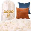 4.4 lb Cotton for Pillow Stuffing, Soft Natural Cotton Filling, Cotton Batting Warm Fiber Fill Stuffing for Stuffed Animals, Cushion Quilt, Home DIY Crafts
