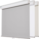 Persilux Cordless Window Blinds Blackout Roller Shades UV Protection Energy Saving Thermal Insulated Window Shades for Home and Office, Easy to Install (39" W x 72" H, Light Grey)