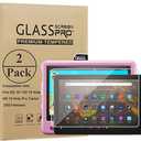 Ytuomzi Screen Protector For 10" Kids/Pro Tablet 2021 & 2023, Tempered Glass Screen Protector for 10-inch Tablet, Anti-Scratch High Definition Anti-Fingerprint, [2 Pack]