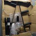 CAP A-Frame Olympic Plate Rack Heavy-Duty 2-Inch Weight Plate Tree and Storage - 5 and 7 post options