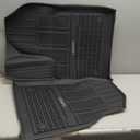 LASFIT Floor Mats & Trunk Mat for Jeep Grand Wagoneer 2022-2025 7 Seats Only (NOT Fit for L or 8 Seats) All Weather TPE Custom Fit Floor Liners Cargo Mat Black