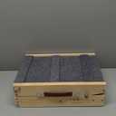 UMHUWOOD Dog Ramp for Couch, Bed, and Car  Adjustable, Portable, Foldable, Non-Slip Wooden Pet Ramp for Small, Medium, and Senior Dogs and Cats  Up to 19.5" High