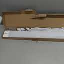 KUKUMAO LED Tube Light Fixture with Plug, 1.4FT 1800LM 5000K Closet Lights, Linkable Cabinet Light for Garage, Kitchen, Bathroom, Closet, Office (White)