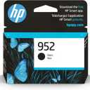 HP 952 Black Ink Cartridge Printers | Works with Printer Series: OfficeJet 8702, OfficeJet Pro 7720, 7740, 8210, 8710, 8720, 8730, 8740 | Eligible for Instant Ink | F6U15AN