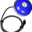 Farm Innovators H-418C Cast Aluminum 1250 Watt Convert-Able Floating and Submergible Tank De-Icer with Chew Proof Cord and Self Regulating Thermostat (Metallic)