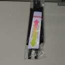 AIZESI Black Spring Tension Curtain Rods 28 to 48 Inch, Adjustable Curtain Rods No Drilling, Expandable Spring Curtains Rod, Non-slip Shower Curtain Rod for Bathroom Closet Doorway (7/8" Diameter)