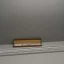 Jos & Haz Ceiling Curtain Track Set  3ft-13ft / 4 Meter  Premium Heavy Duty Curtain Track, Ceiling Mount and Wall Mount for Room Divider, Living Room, Bedroom, Office (White)