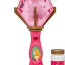 Little Kids Disney Princess Sleeping Beauty Aurora Light and Sound Musical Bubble Wand, Includes Bubble Solution