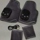 Triple Technology Wireless Heated Foot and Ankle Massager, 3 Speed Settings, 5 Heat Levels, Comfort Wrap for Relaxation (2)