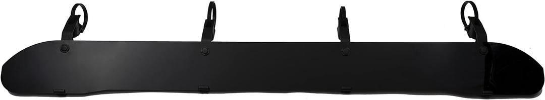 Universal Windshield Fairing for Roof Racks - 40 inch - Long Noise Reducer Wind Fairing - Fairing Aerodynamic Air Deflector Kit -(Windshield Made of Aluminium)