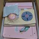 Wooden Baby Walker 4-in-1 with Push Walker Toys, Play Kitchen Accessories, Toddlers Montessori Sensory Toys, Walking Toys for Baby Girls Boys Learning to Walk