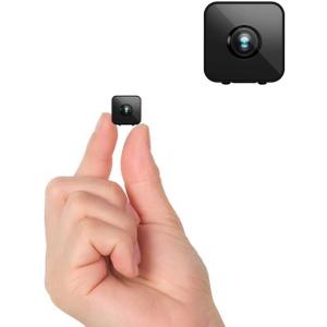 4K Mini Wireless Camera 2026 HD Camera Small Home Security WiFi Micro Nanny Cam with Motion Detection,Cloud & SD Storage,Night Vision,Wide Angle Tiny Cameras for Home Baby Pet Office Indoor Outdoor (Black Grey)