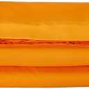 Luxury Flat Sheet on Amazon Elegant Comfort Wrinkle-Free 1500 Premier Hotel Quality 1-Piece Flat Sheet, King Size, Vibrant Orange