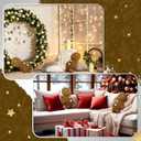 Bencailor 2 Pcs Gingerbread Christmas Pillows Plush Throw Gingerbread Men Pillows Cute Shaped Stuffed Pillows for Xmas Party Outdoor Cushion Decorations(Brown)
