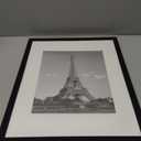 upsimples 12x16 Picture Frame, Display Pictures 8.5x11 with Mat or 12x16 Without Mat, Wall Hanging Photo Frame, Black, 1 Pack