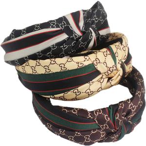 Fashion Headband 3pcs Classic Style Soft fabric The headband has strong elasticity and good stretchability for women