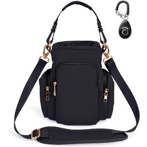 OFY Dog Treat Pouch with Training Clicker, Detachable Strap,Large Capacity Fit for 40oz Stanley Cup,Easy-to-Clean PEVA Material,Multiple Pockets